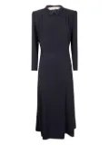Nº21 Peter Pan-collar midi dress - Black
