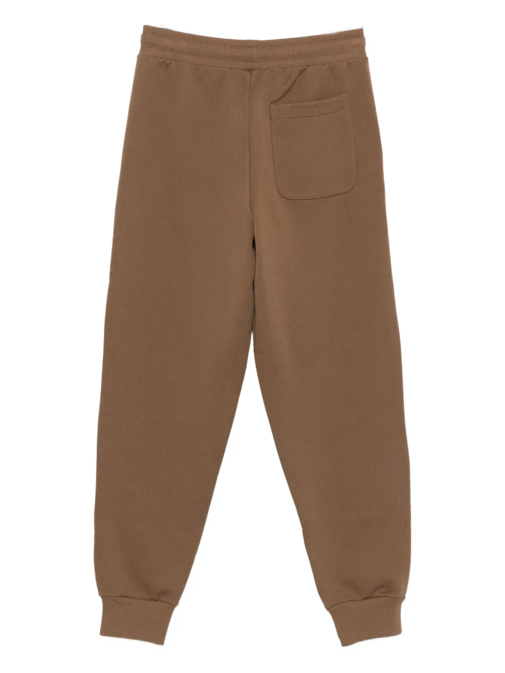 Ami Alexandre Mattiussi Drawstring Cuffed Track Pants In Brown