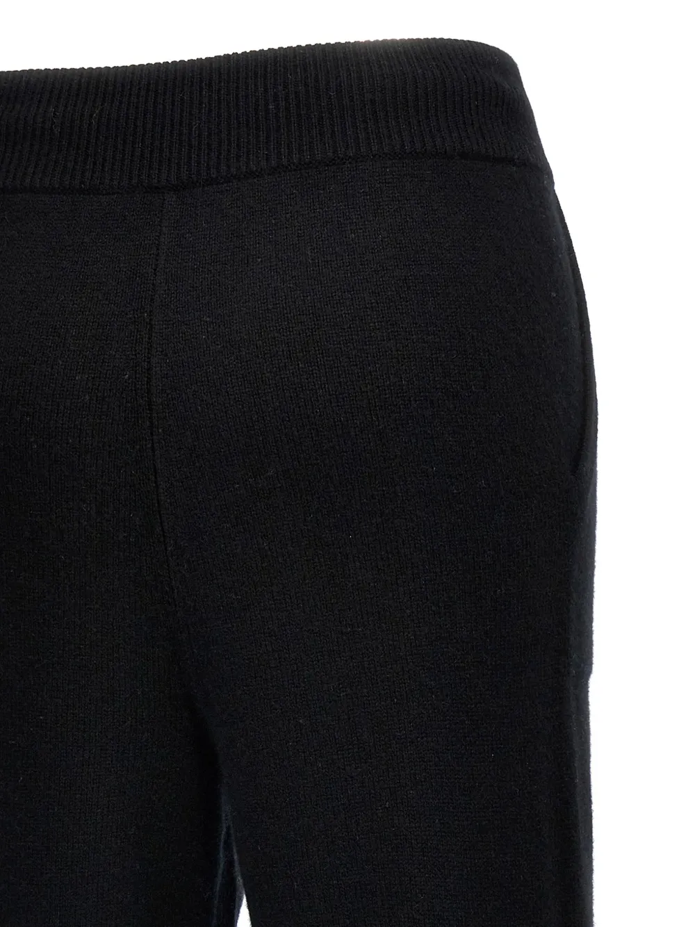 Max Mara Opera elastic-waistband trousers Zwart