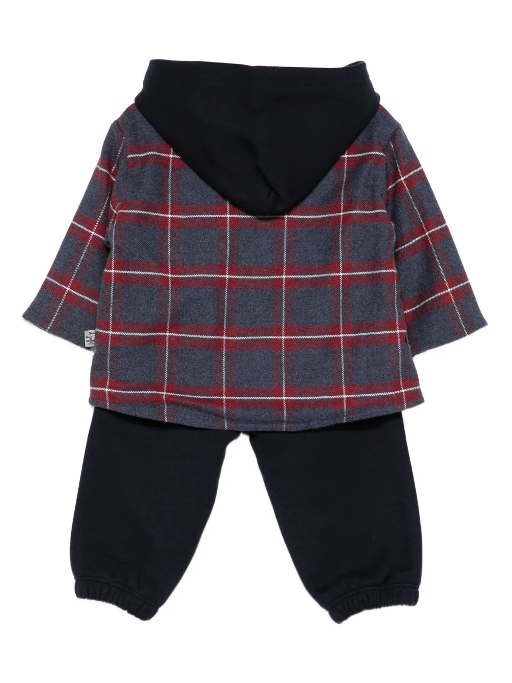 Il Gufo checked-hoodie trouser set | Trouser Sets | Image 2
