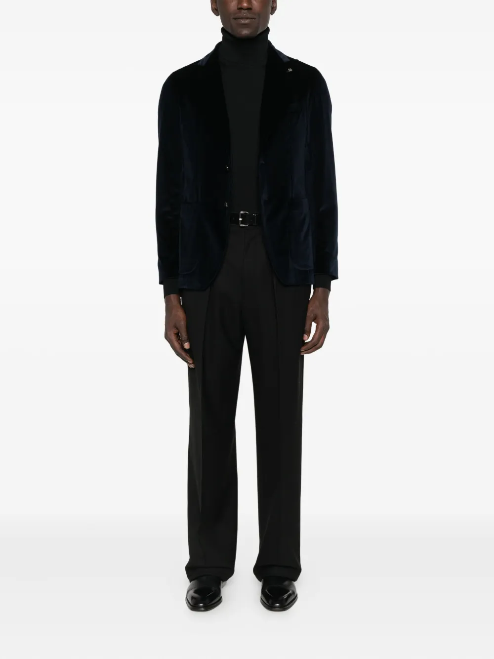 TOM FORD pleated-front trousers Zwart