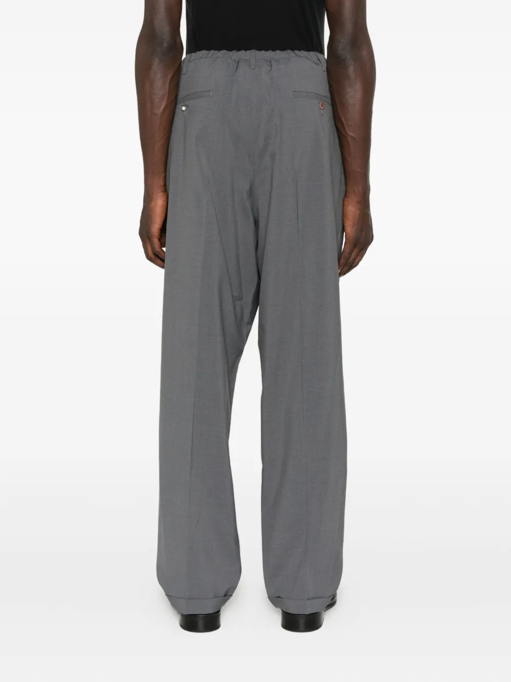 Magliano People'S pleated trousers Grijs