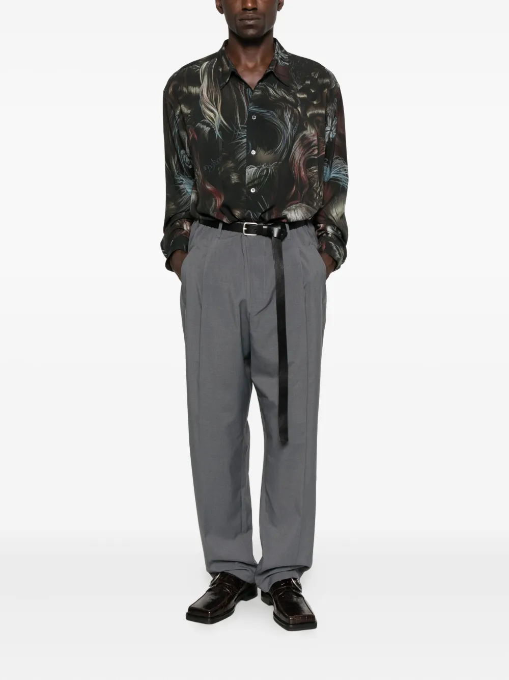 Magliano People'S pleated trousers - Grijs