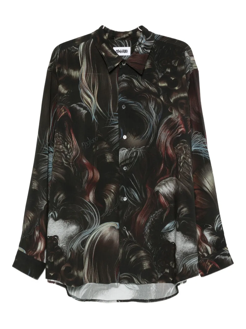 Magliano Wig print shirt Bruin
