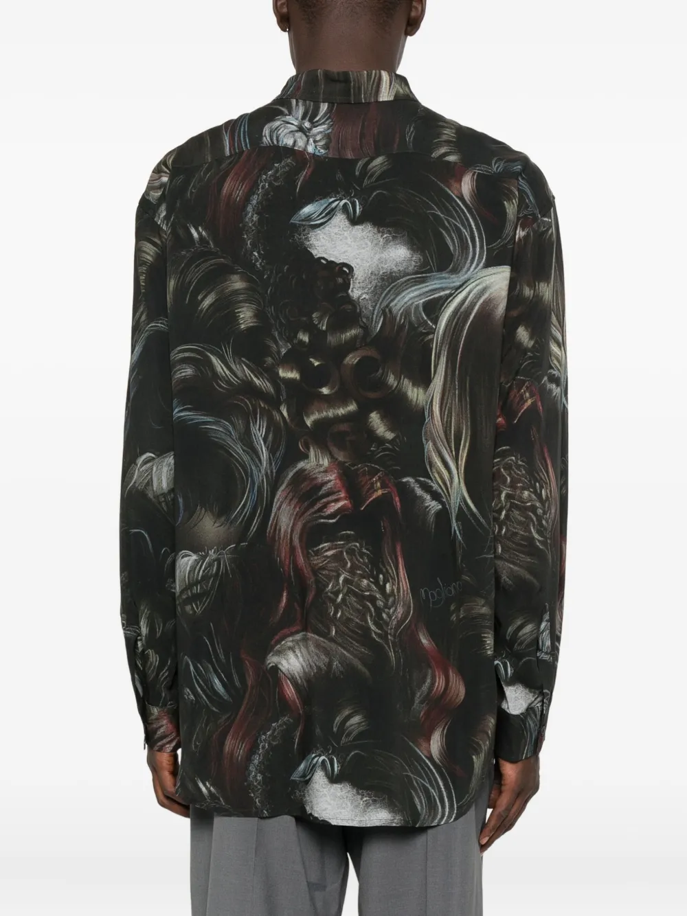 Magliano Wig print shirt Bruin