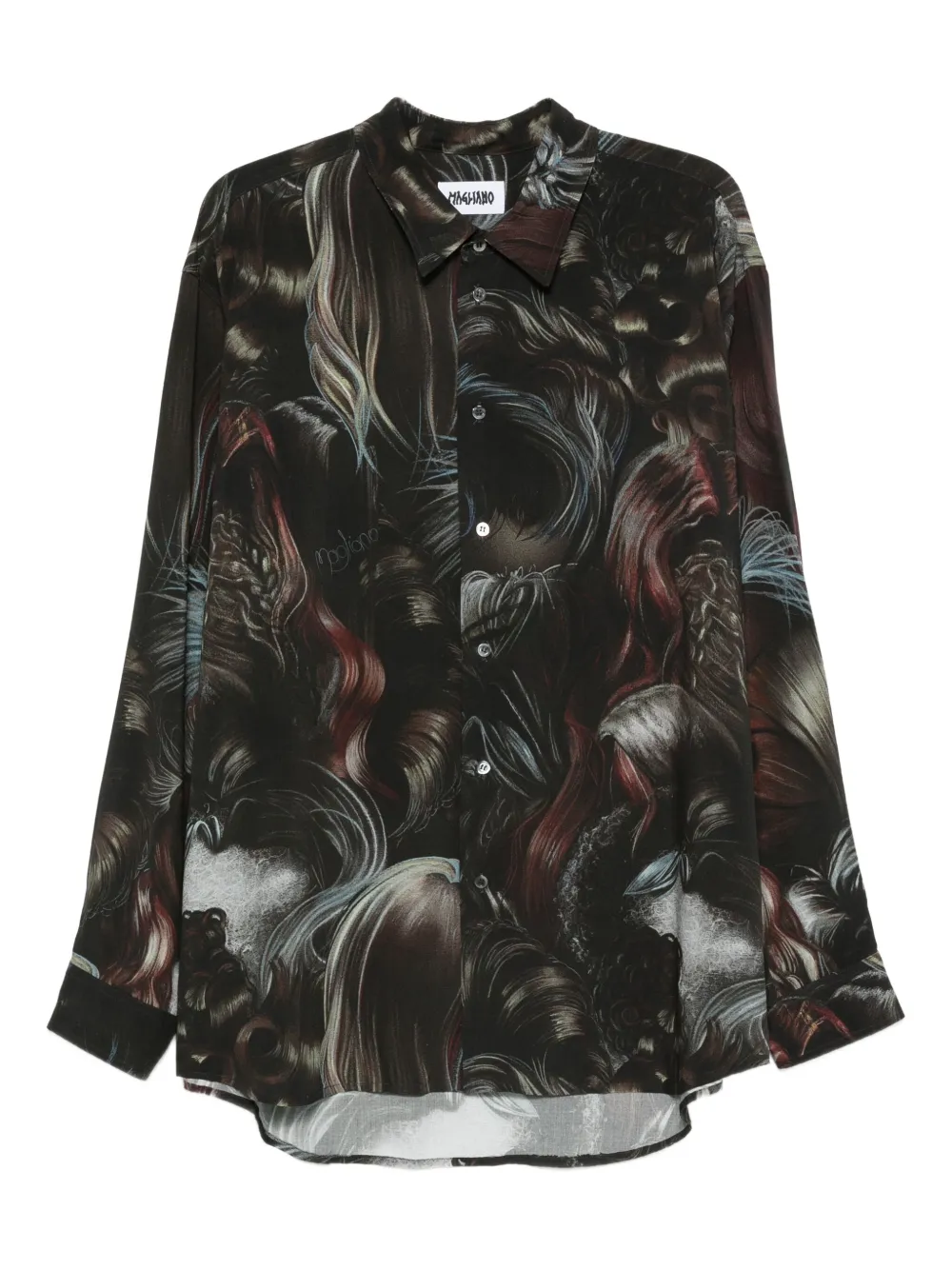 Magliano Wig print shirt | Brown | Image 1