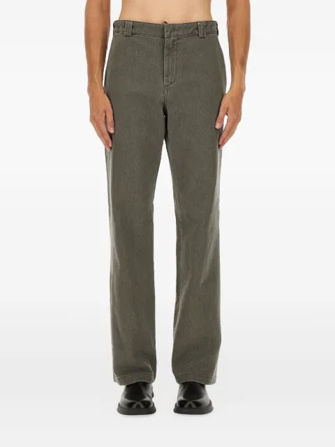 ASPESI pantalon en coton à poches latérales