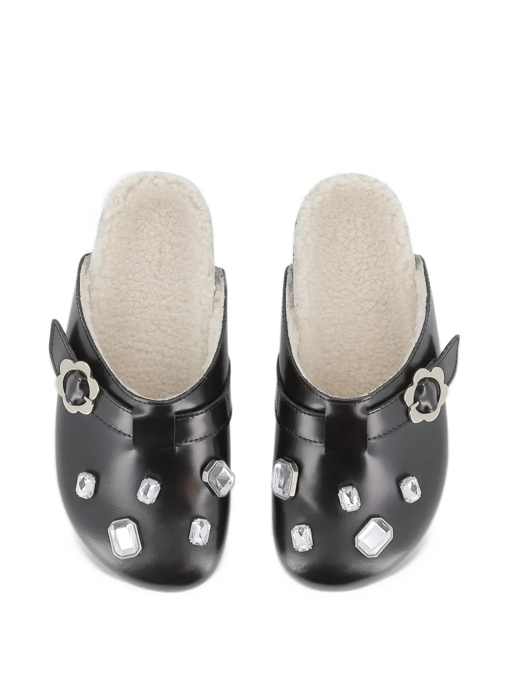 Marc Jacobs Kids Ballerine con decorazione - Nero