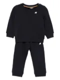 K Way Kids logo-embroidered tracksuit (set of two) - Blue