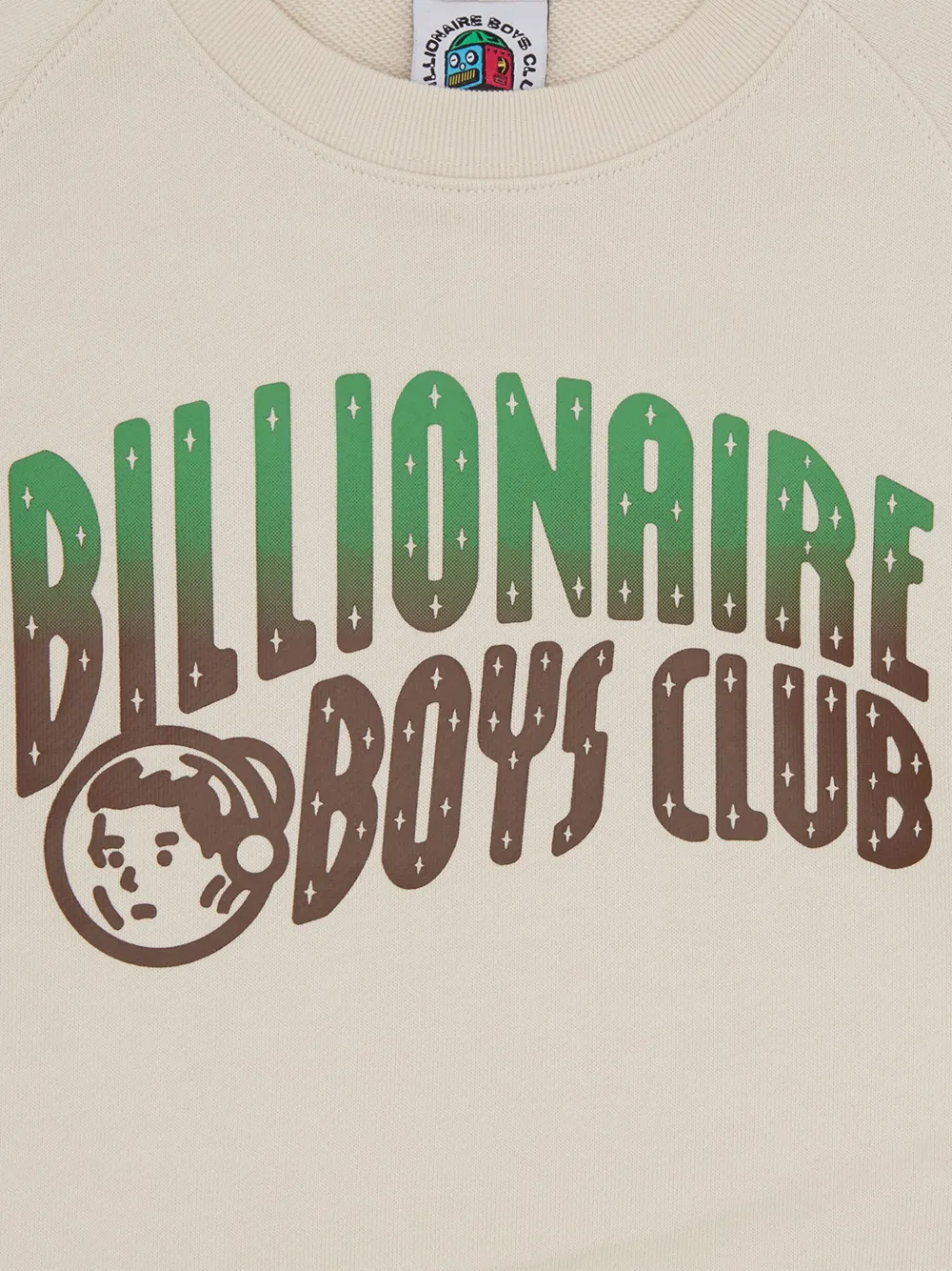 Billionaire Boys Club Kids Sweater met astronaut-logo Beige