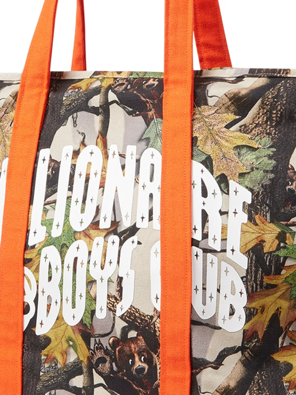 Billionaire Boys Club Kids Shopper met camouflageprint - Oranje