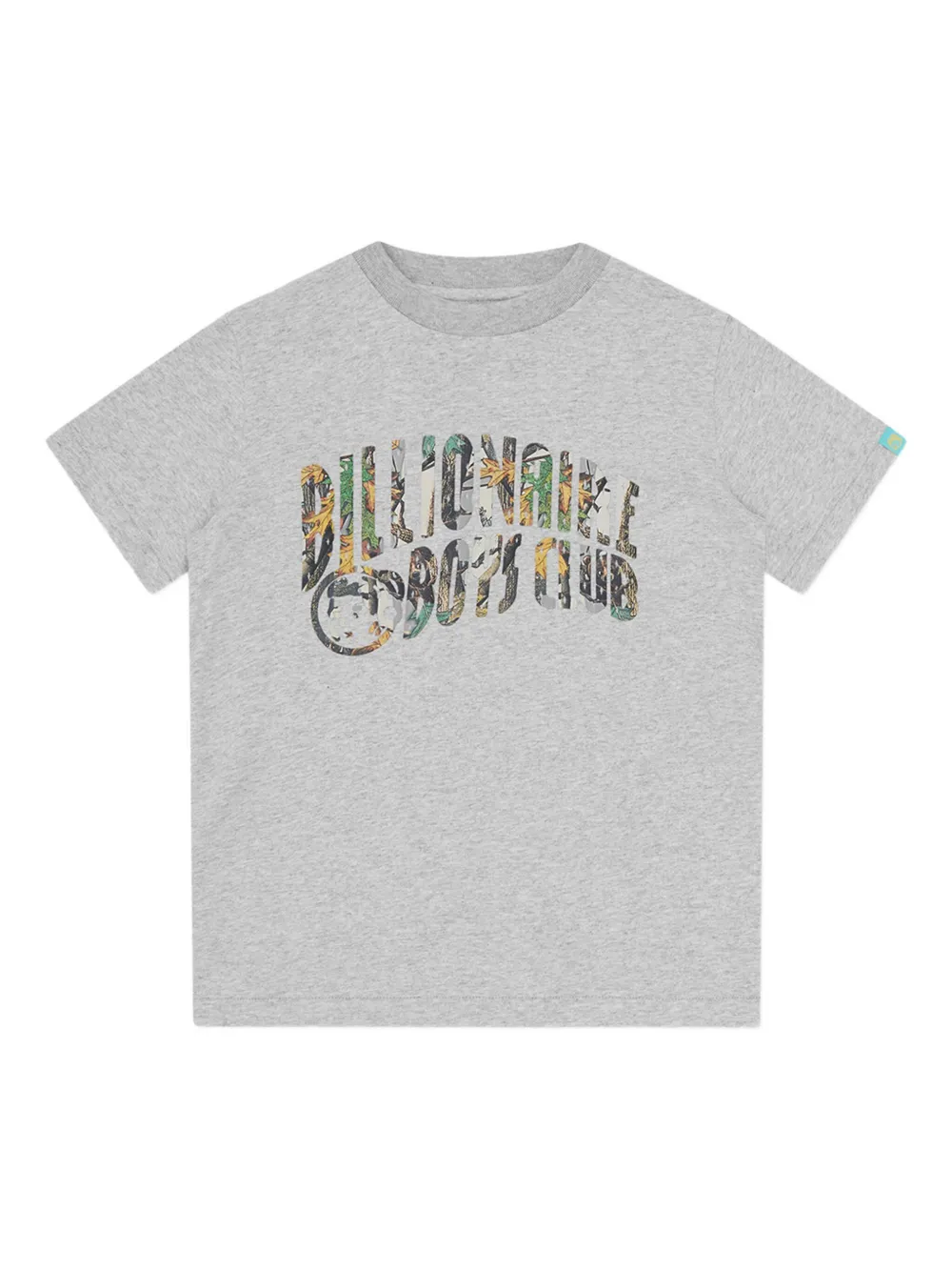 Billionaire Boys Club Kids camouflage-print logo T-shirt - グレー Billionaire Boys Club Kids camouflage-print logo T-shirt - グレー