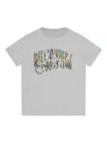 Billionaire Boys Club Kids camouflage-print logo T-shirt - Grey