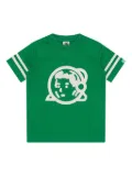 Billionaire Boys Club Kids astronaut-logo mesh T-shirt - Green