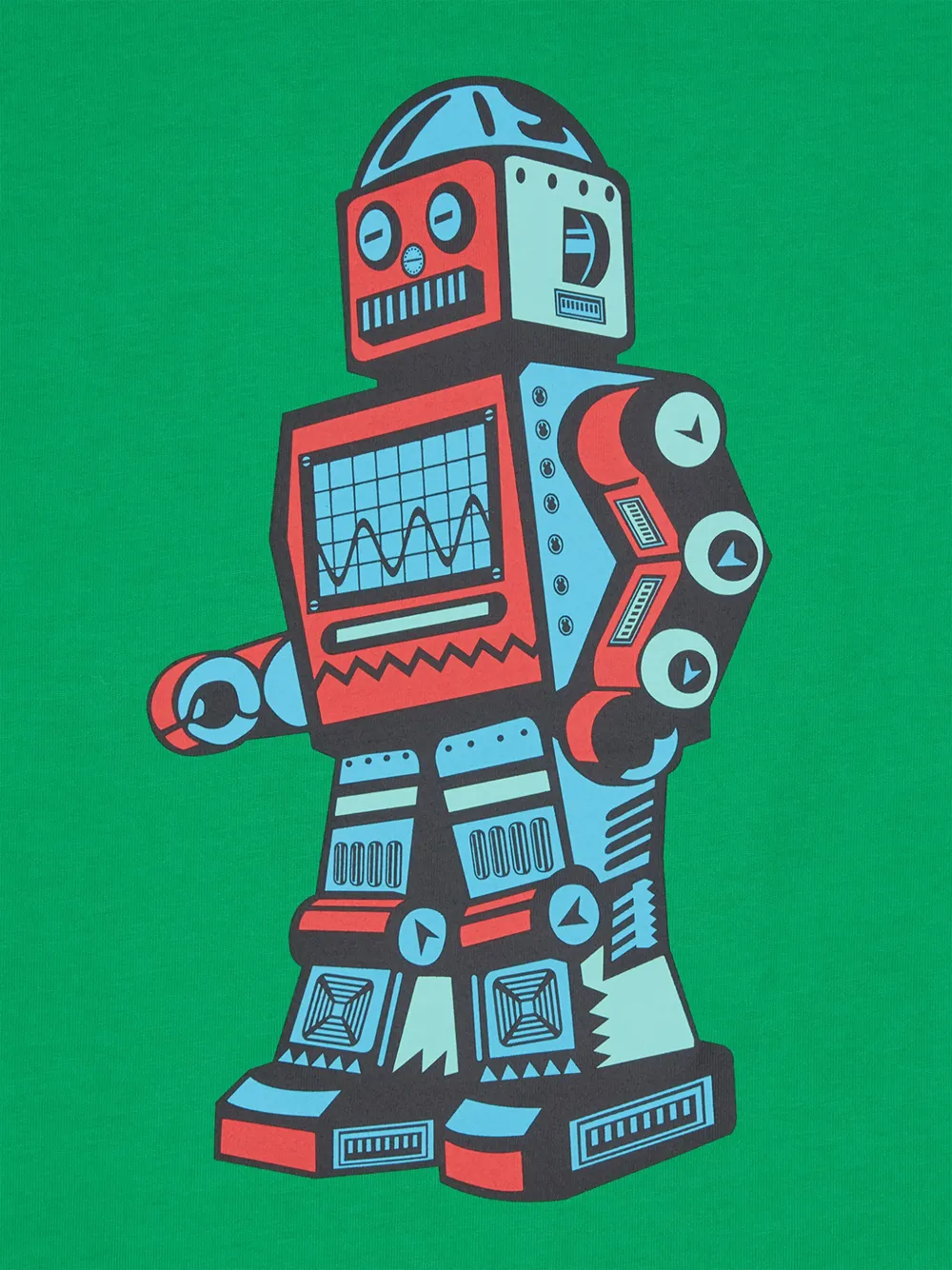 Billionaire Boys Club Kids T-shirt met robotprint Groen