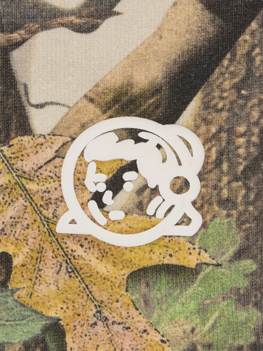 Billionaire Boys Club Kids Hoodie met camouflageprint en logo Groen