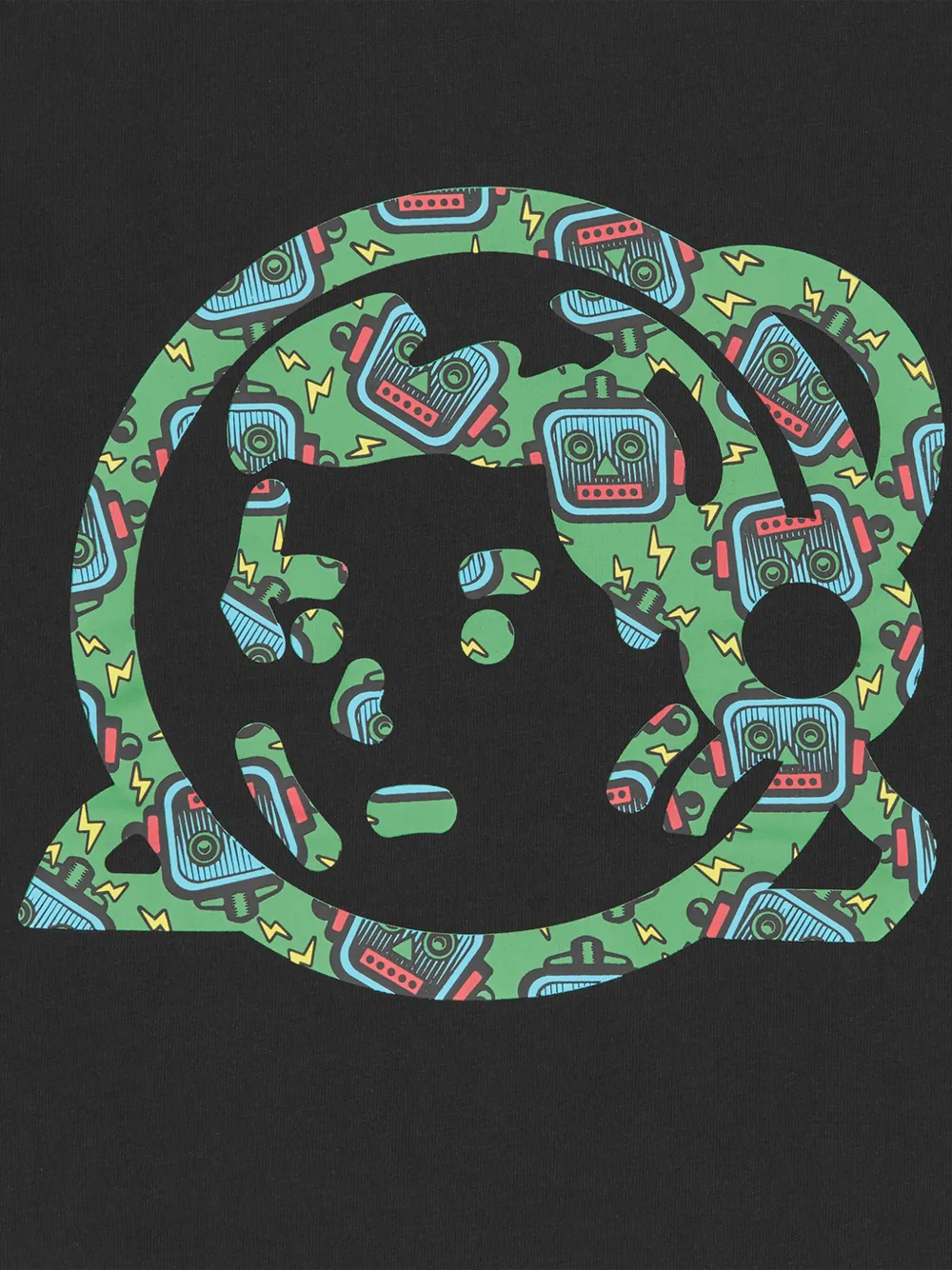 Billionaire Boys Club Kids Katoenen T-shirt met logoprint Zwart