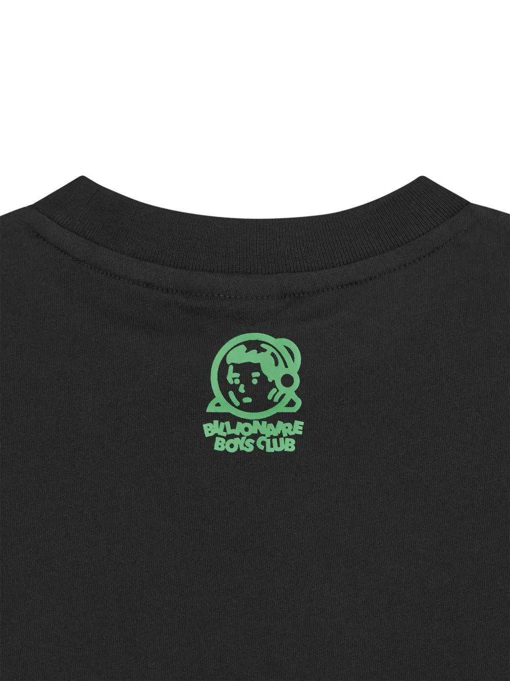 Billionaire Boys Club Kids Katoenen T-shirt met logoprint Zwart