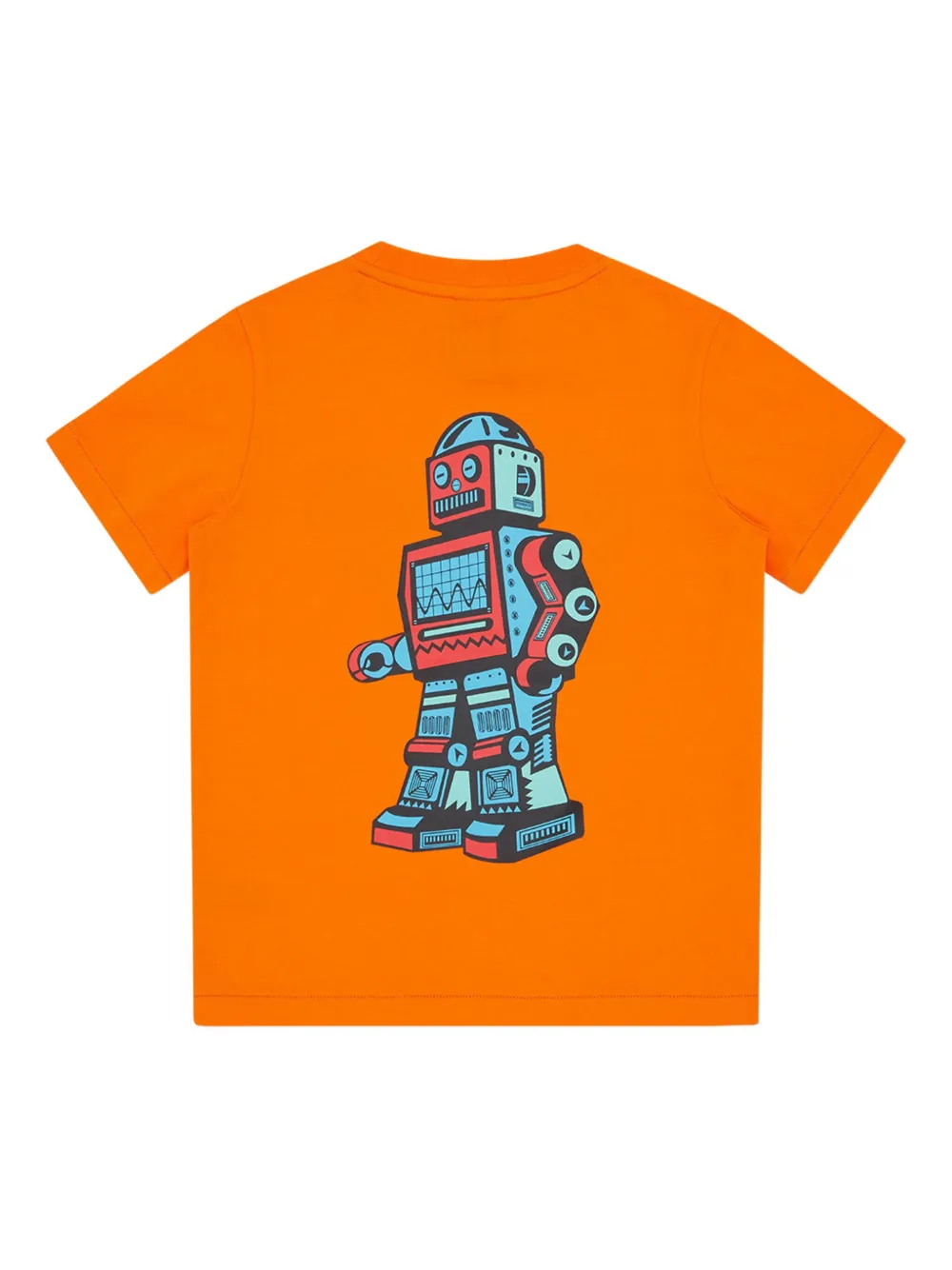 Billionaire Boys Club Kids Katoenen T-shirt met logoprint Oranje