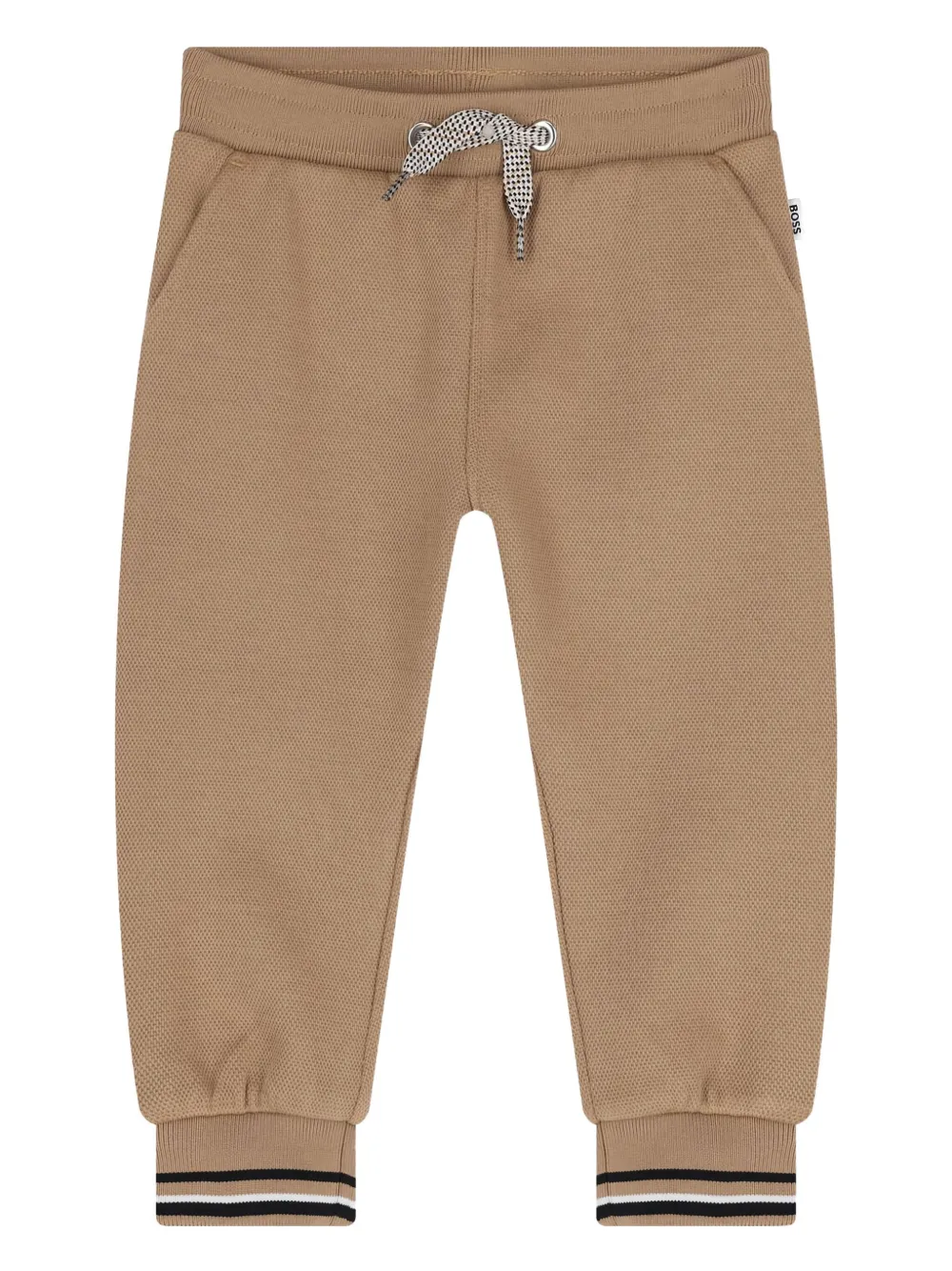 Bosswear Hooded Zip Tracksuit Set In Brown