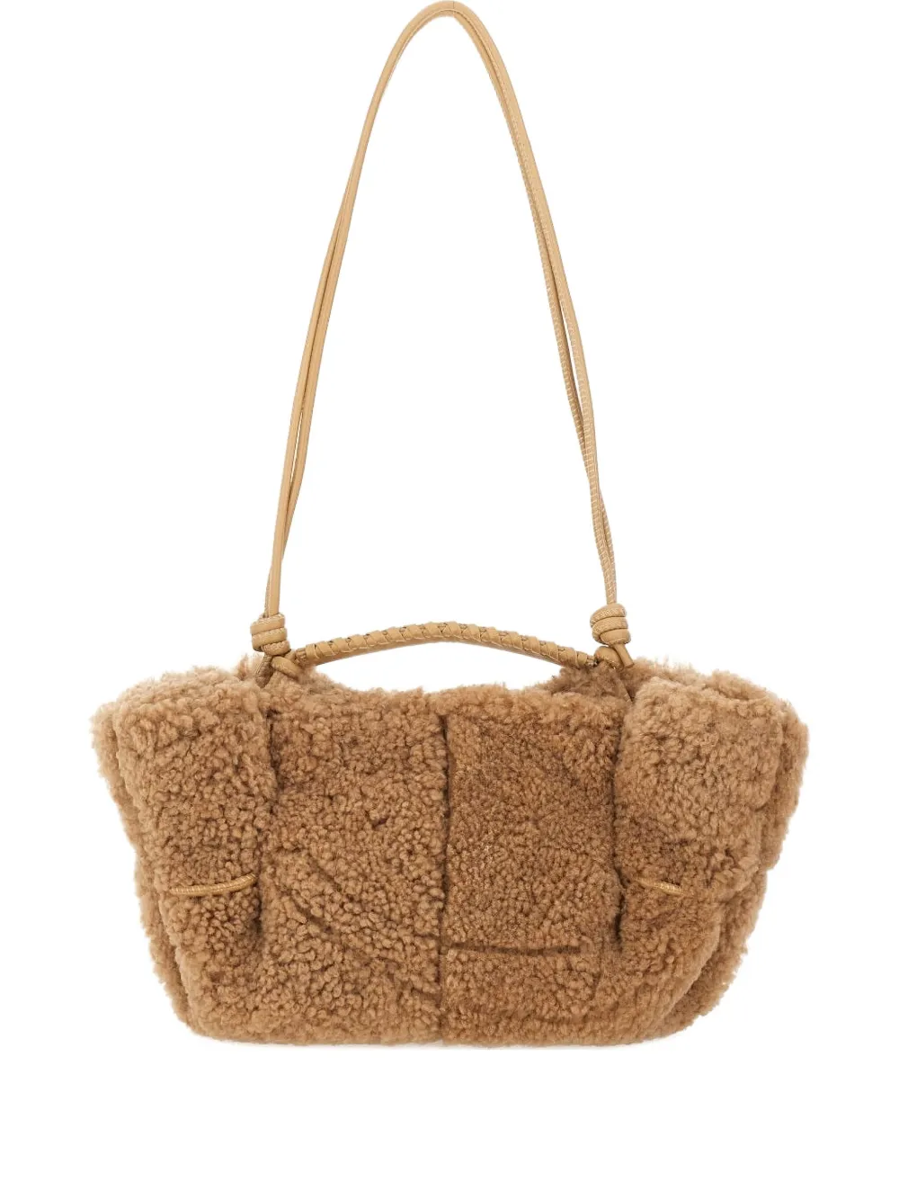 Hereu shearling shoulder bag | Brown | Image 1