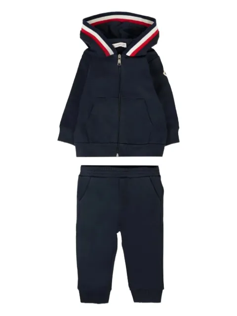 Moncler Enfant tricolour tracksuit 