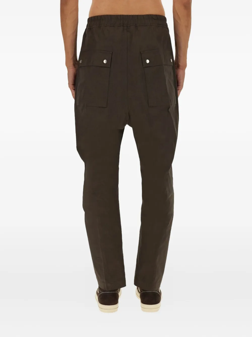 Rick Owens Broek met trekkoord Bruin