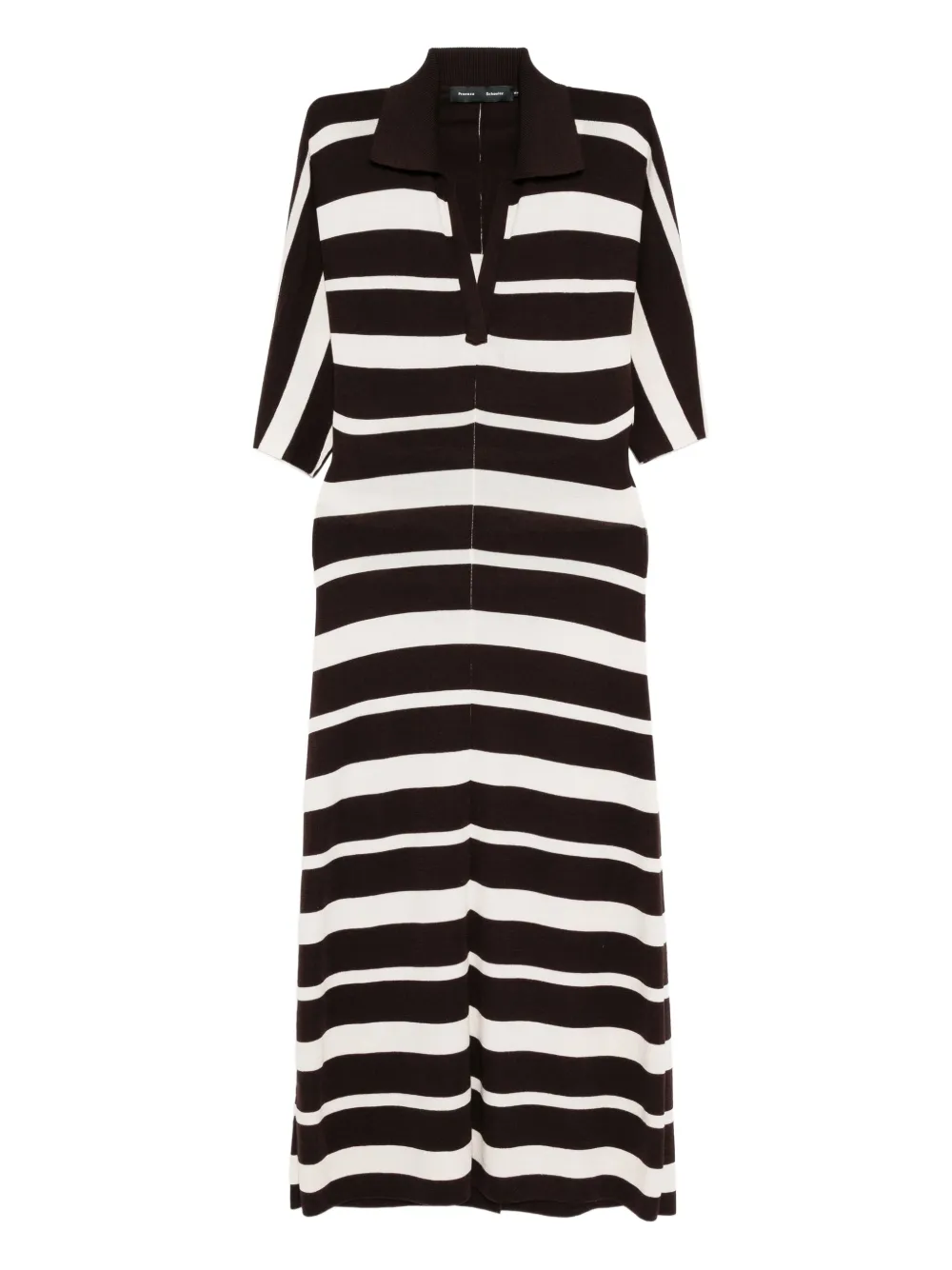 Proenza Schouler Solana dress - Marrone