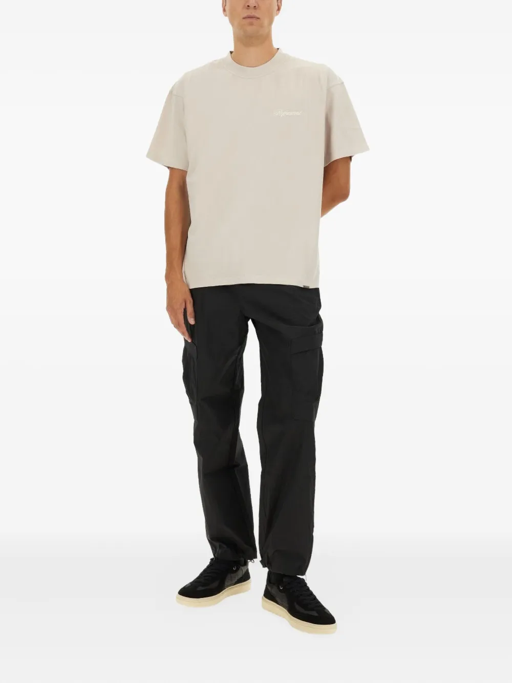 Represent cotton T-shirt - Grijs