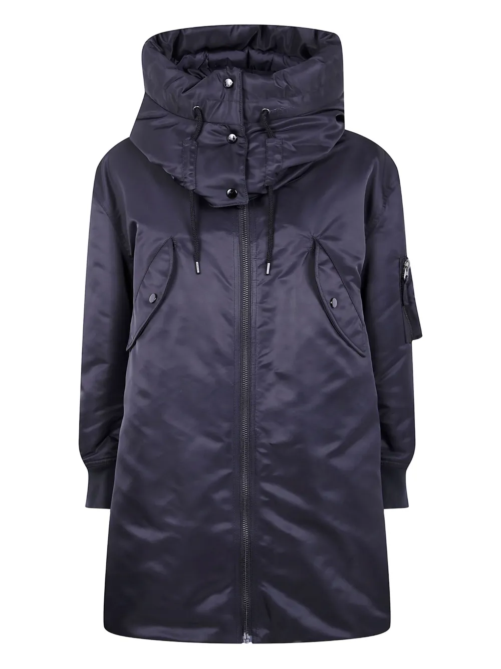 ASPESI hooded padded coat | Black | Image 1