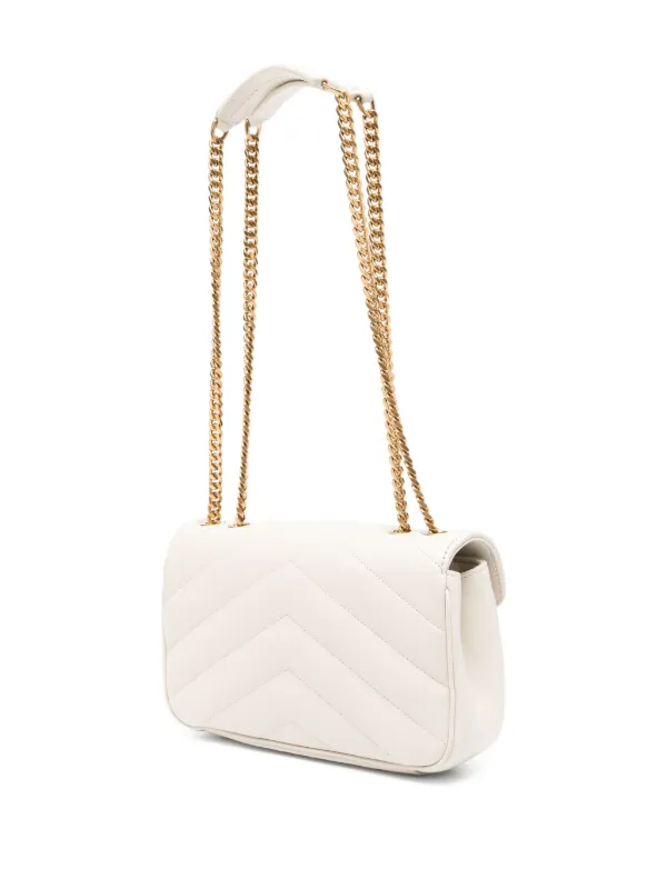 Saint Laurent ルル ショルダーバッグ S | ニュートラル | FARFETCH JP