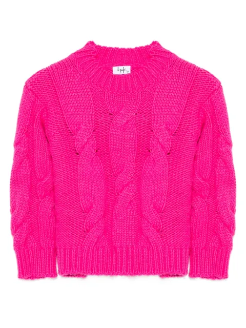 Il Gufo cable-knit sweater