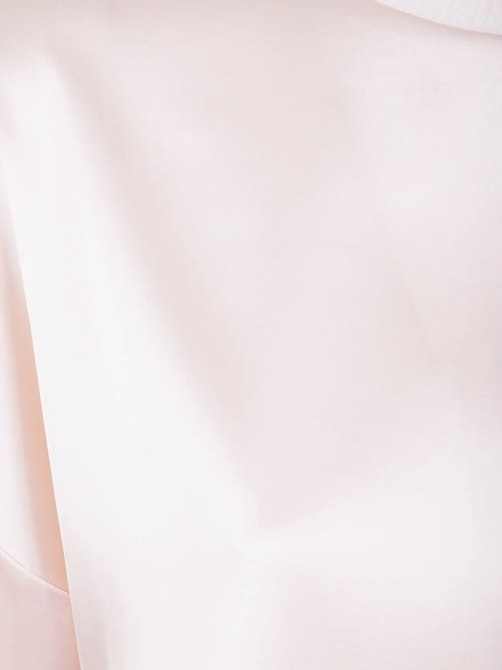 D Exterior D.exterior Satin Tunic Merinos Blouse In Pink