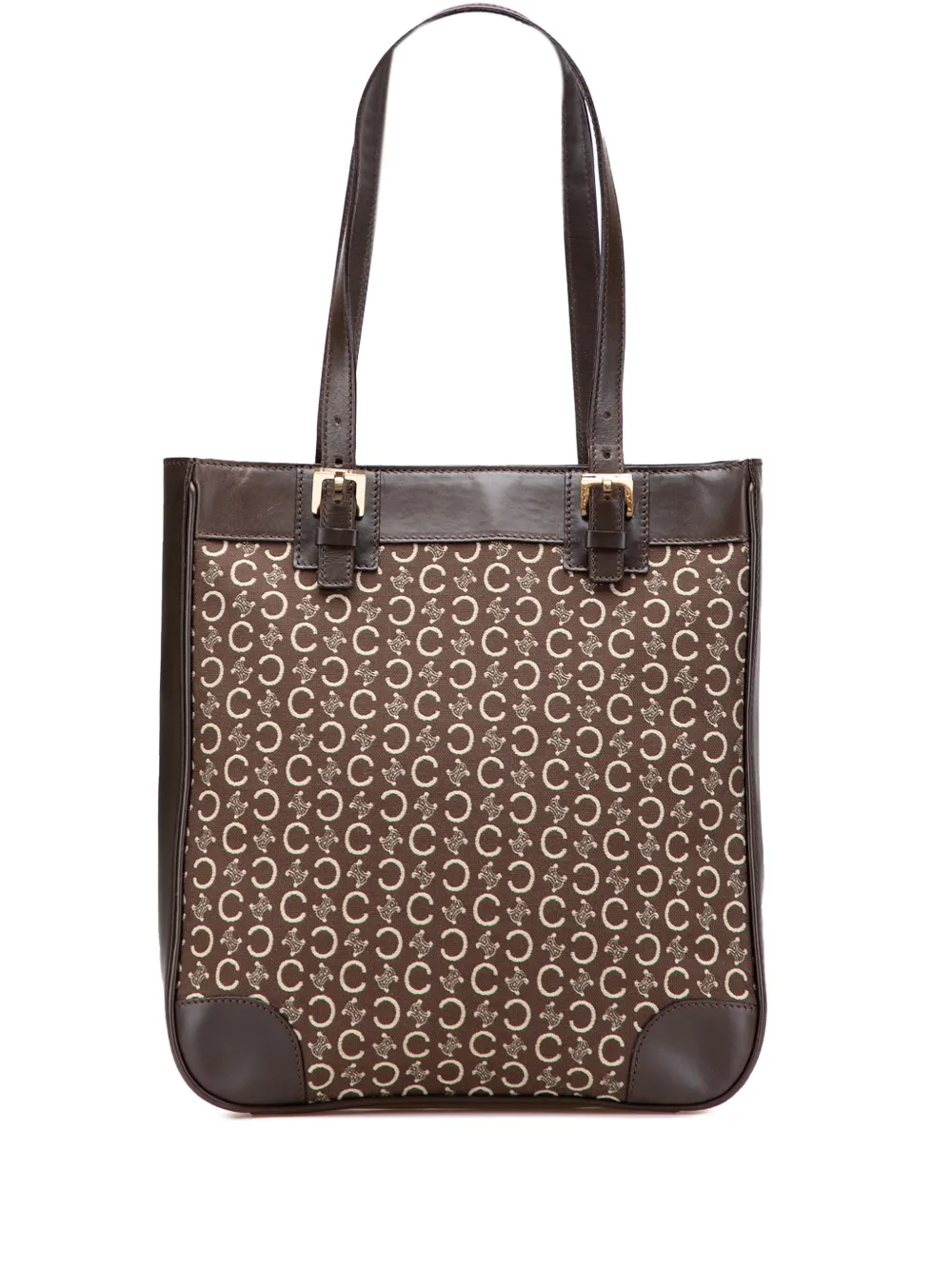Céline Pre-Owned 2000 C Macadam Canvas tote bag - ブラウン Céline Pre-Owned 2000 C Macadam Canvas tote bag - ブラウン