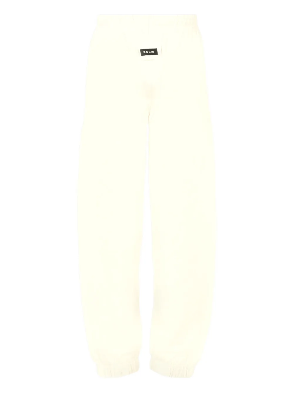 MSGM Kids Broek met trekkoorden bij de pijpen Wit