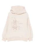 Il Gufo Space Shuttle printed hoodie - Neutrals