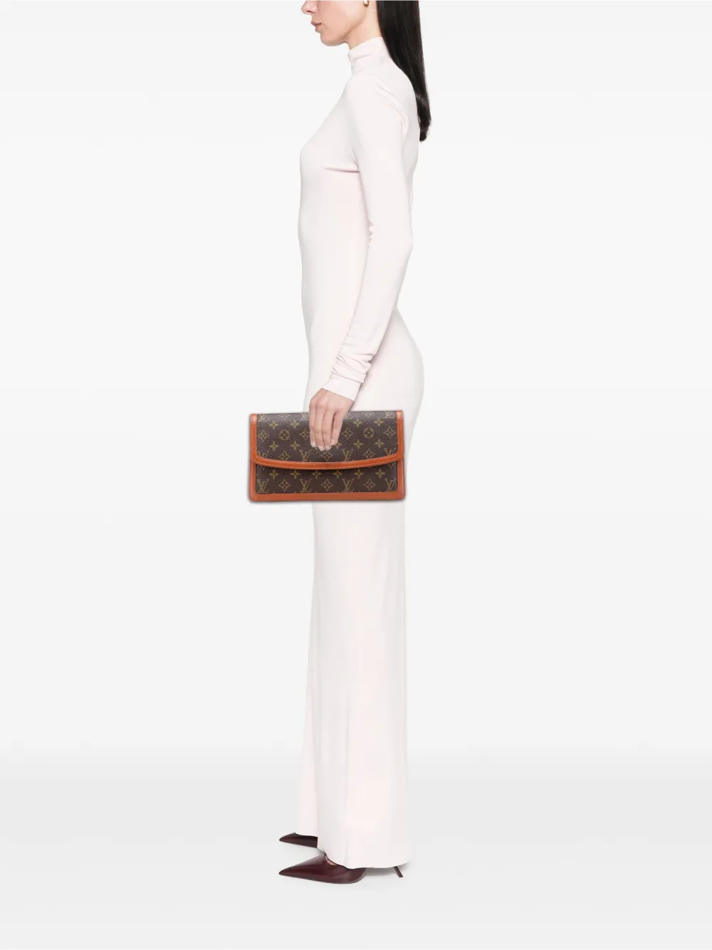 Louis Vuitton Pre-Owned 1986 Monogram Pochette Dame GM clutch bag | Pre-Owned | Image 2