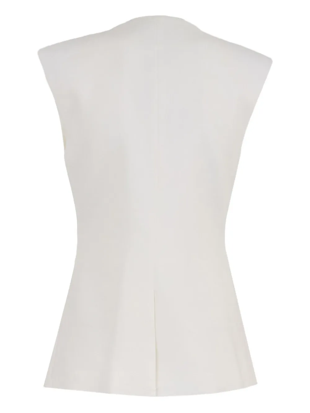 Veronica Beard Tamara mouwloos gilet Wit