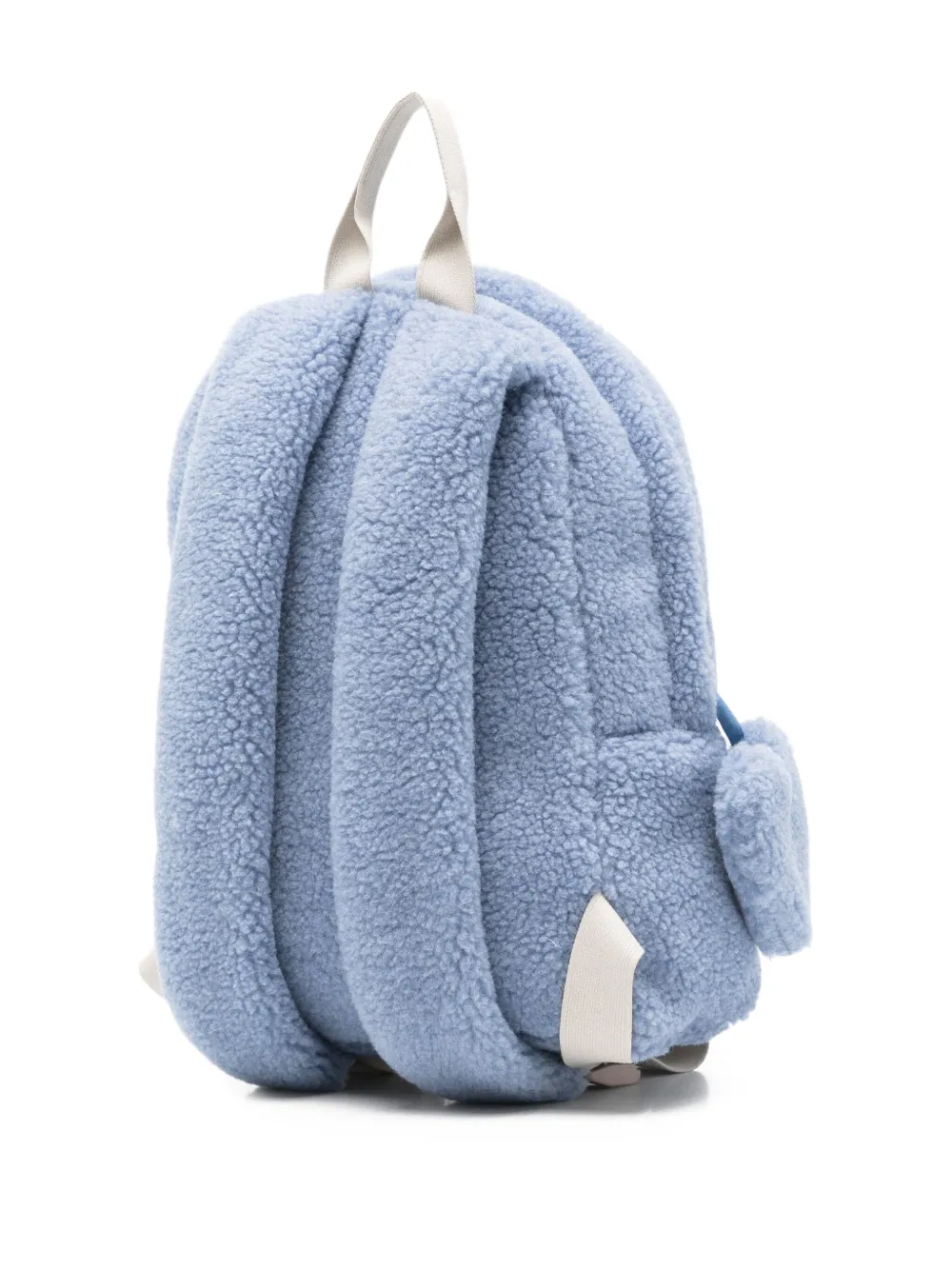 Il Gufo teddy fleece backpack - Blauw