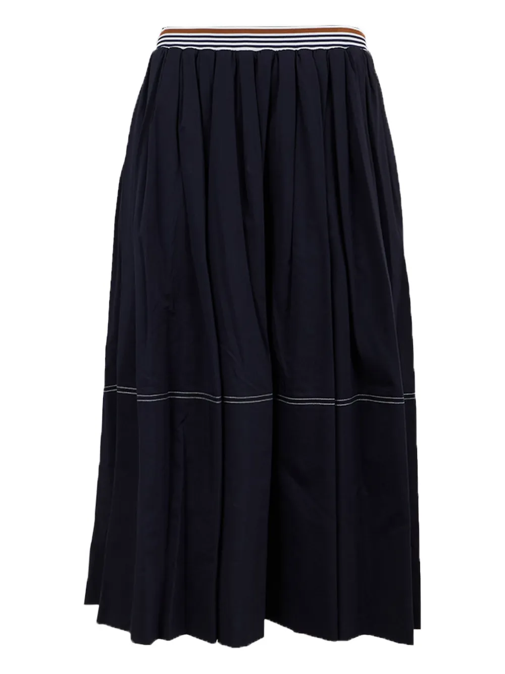 Veronica Beard Evelina plooirok Blauw