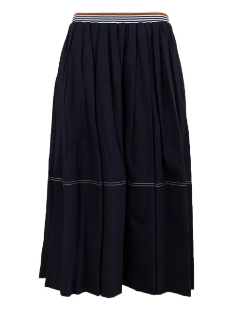 Veronica Beard Evelina pleated skirt