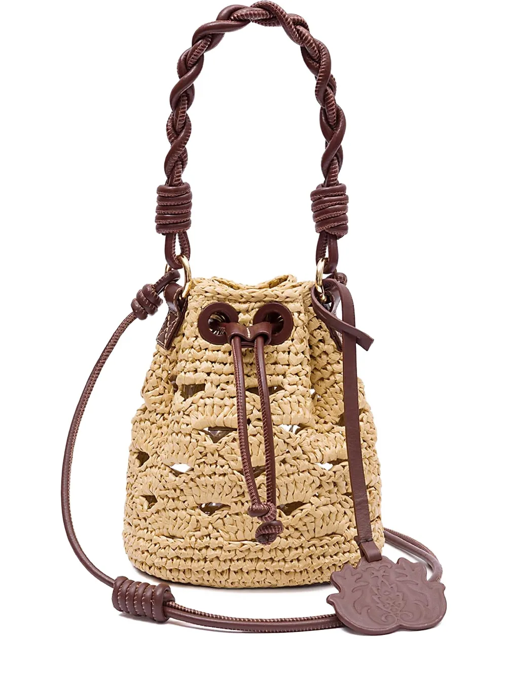 Isla crochet mini bag | Neutrals | Image 1