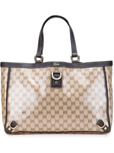 Gucci Pre-Owned 2016-2025 GG Crystal Abbey D Ring tote bag
