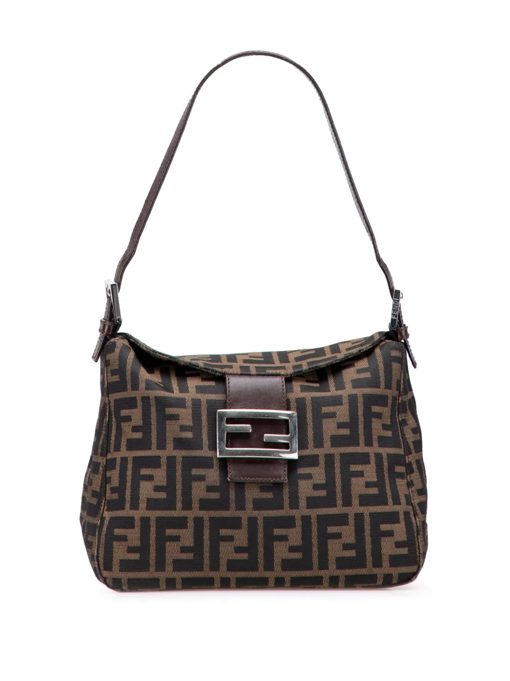 Fendi Pre-Owned 2000-2010 Zucca Canvas shoulder bag | Brown | Image 1