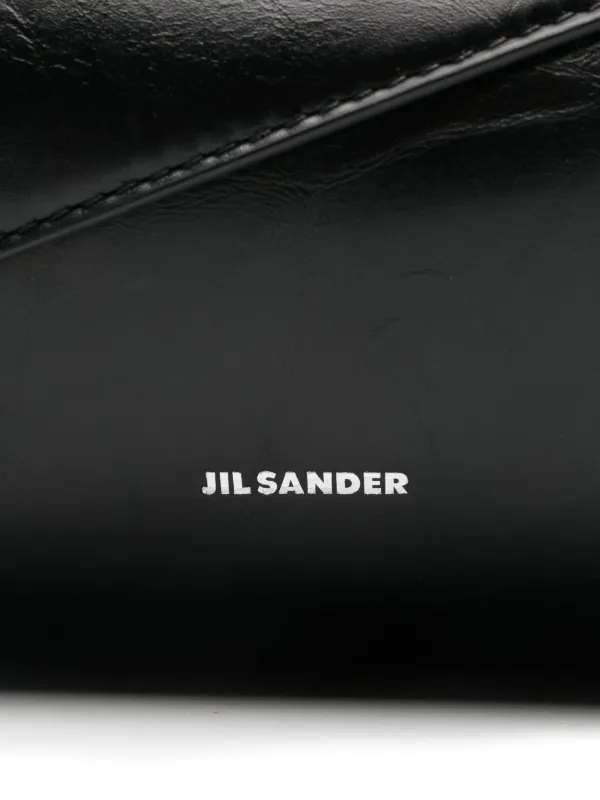 Jil Sander レザー トートバッグ | ブラック | FARFETCH JP