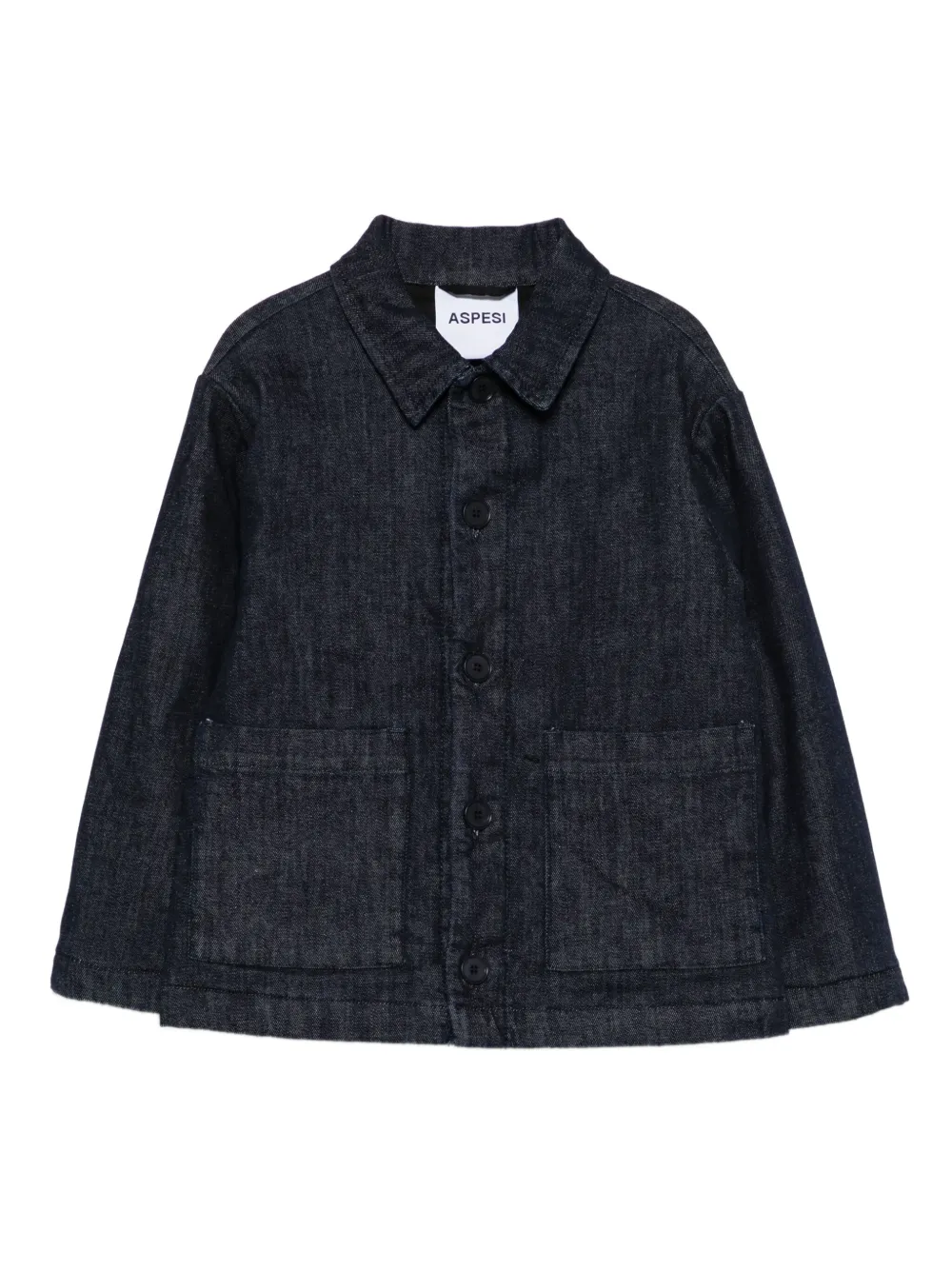 Aspesi Kids patch-pocket denim jacket | Blue | Image 1