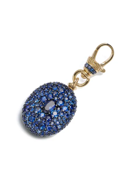 Lucy Delius Jewellery sapphire pocket watch pendant