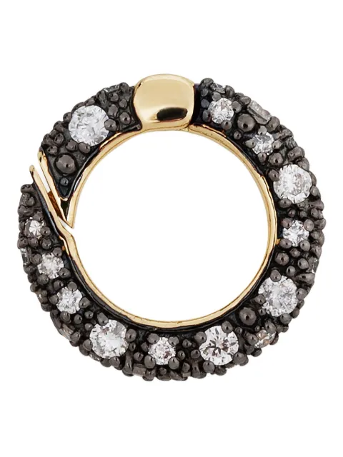 Lucy Delius Jewellery 14kt yellow gold Connection diamond pendant charm