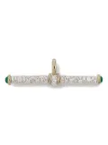 Lucy Delius Jewellery 14K yellow gold T-bar diamond pendant charm