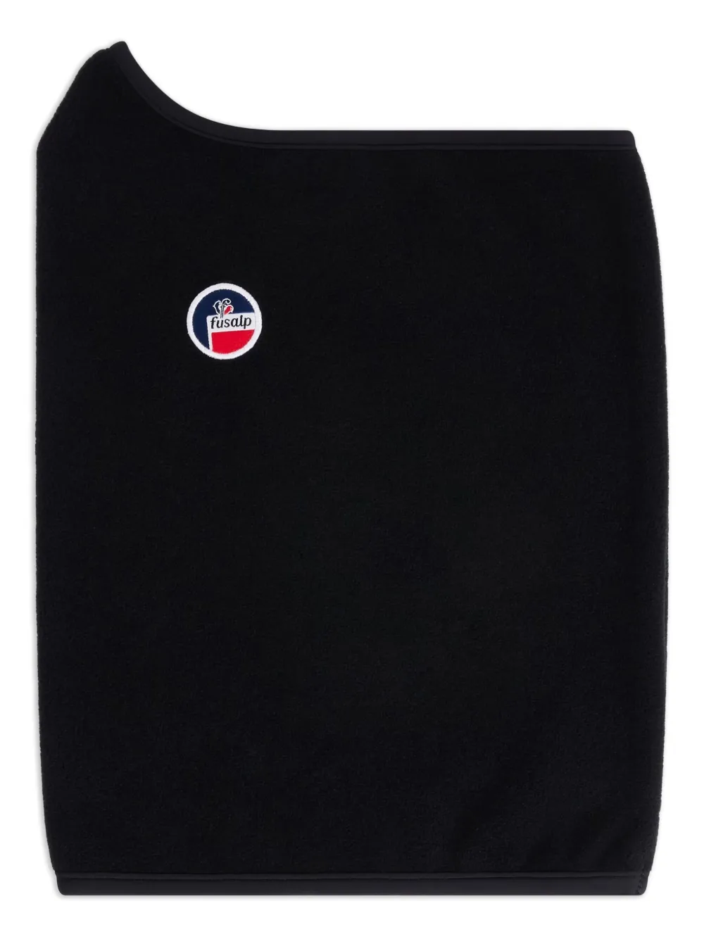 Fusalp logo-embroidered fleece neck gaiter | Black | Image 1